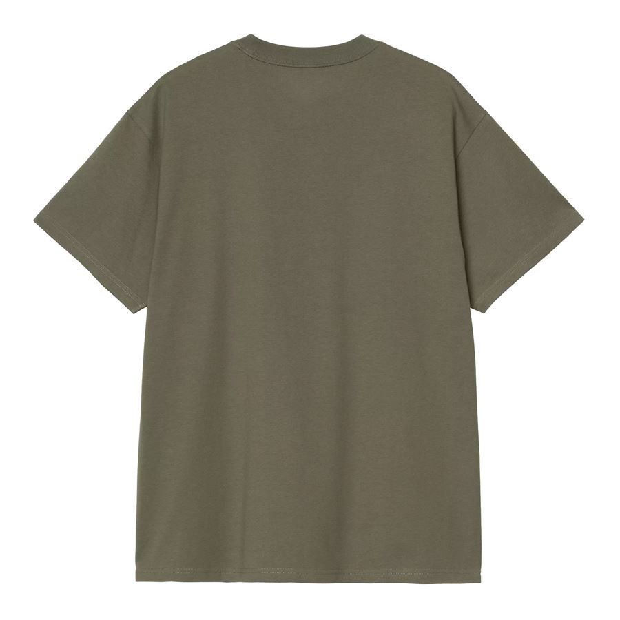 S S Script Embroidery T-Shirt manica corta da uomo Carhartt WIP | I0304353LUXX